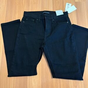 Calvin Klein Black High Rise Slim Petite Jeans